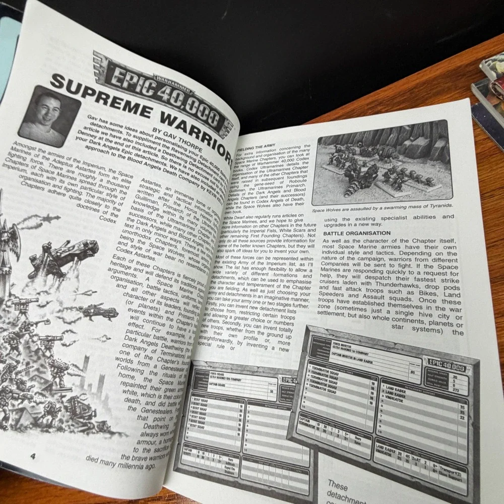 Games Workshop Firepower Issue 2 Magazine Epic 40,000 Rules Vintage 1998 GW Rare